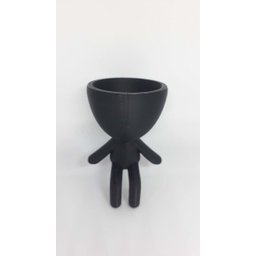Vaso Decorativo - Robert Plant - Perna Pendurada - 15 CM - Impresso em 3D - 2
