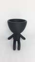 Ver imagem 2 de Vaso Decorativo - Robert Plant - Perna Pendurada - 15 CM - Impresso em 3D