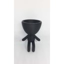 Ver imagem 2 de Vaso Decorativo - Robert Plant - Perna Pendurada - 15 CM - Impresso em 3D