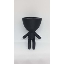 Vaso Decorativo - Robert Plant - Perna Pendurada - 15 CM - Impresso em 3D - 1