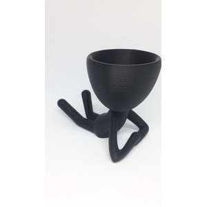 Vaso Decorativo - Robert Plant - Deitado - 15 CM - Impresso em 3D