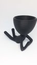 Ver imagem 1 de Vaso Decorativo - Robert Plant - Deitado - 15 CM - Impresso em 3D