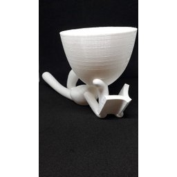 Vaso Decorativo - Robert Plant - Leitor - 17 CM - Impresso em 3D - 1