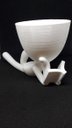 Ver imagem 1 de Vaso Decorativo - Robert Plant - Leitor - 17 CM - Impresso em 3D