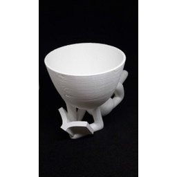 Vaso Decorativo - Robert Plant - Leitor - 17 CM - Impresso em 3D - 3