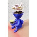 Ver imagem 2 de Vaso Decorativo - Robert Plant - Sentado na Privada - Impresso em 3D