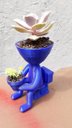 Ver imagem 2 de Vaso Decorativo - Robert Plant - Sentado na Privada - Impresso em 3D