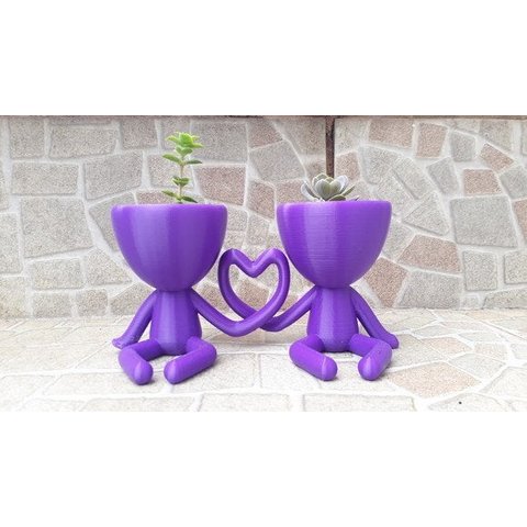 Vaso Decorativo - Robert Plant - Dia dos Namorados - Impresso em 3D