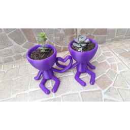 Vaso Decorativo - Robert Plant - Dia dos Namorados - Impresso em 3D - 2