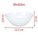 Ver imagem 2 de Kit Tigela Bowl em Vidro Transparente 10 Peças 250ml