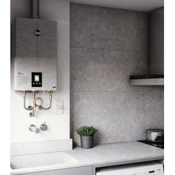 Aquecedor de Água a Gás Digital Rheem 20 Litros Glp Bivolt Aço Inox - 4
