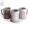 Caneca Mágica Santa Filomena Pelo Sangue que Derramastes por Amor... Cor:Branca - 1
