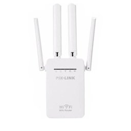 Repetidor Wifi Amplificador De Sinal Mini Roteador 4 Antenas - 1