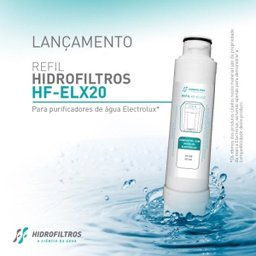Refil HF-ELX20 Hidrofiltros - Compatível Electrolux PAPPCA20, PE10B e PE10X - 4