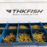 500 Peças De Anzóis Cor Ouro - THKFISH - 2