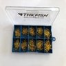 500 Peças De Anzóis Cor Ouro - THKFISH - 1