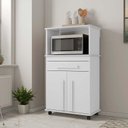 Ver imagem 2 de Balcão Multiuso para Micro-Ondas ou Forno 74cm Toronto RV Móveis Branco