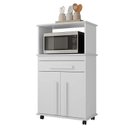 Ver imagem 1 de Balcão Multiuso para Micro-Ondas ou Forno 74cm Toronto RV Móveis Branco