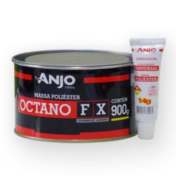 Massa Plástica Poliester Octano 900gr - Anjo - 1