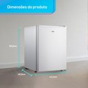 Ver imagem 4 de Frigobar Geladeira HQ 70 Litros Branco BC-70-62H 127V