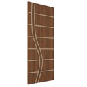 Ver imagem 2 de Folha de Porta Frisada R70ss 210x60cm 35mm Pronta:imbuia