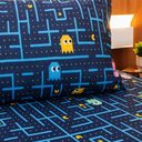 Ver imagem 6 de Jogo de Cama Solteiro Doce Vida Malha Misto Estampado com Elastico 2 Pçs Pac Pac Marinho