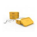 Ver imagem 1 de Marmita Dupla Bento Box Com Colher E Garfo Ug Anodilar