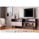 Ver imagem 4 de Rack Detroit 2 Prateleiras 1 Porta J Carvalho Nogueira Com Off White