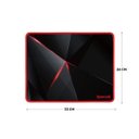 Ver imagem 4 de Kit Mousepad Redragon + Cadeira Gamer Nitro Moobx Preto e Vermelho