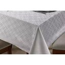 Ver imagem 2 de Toalha de Mesa Festa Natal Quadrada 4 Lugares Requinte Ii Dohler Prata
