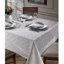 Ver imagem 1 de Toalha de Mesa Festa Natal Quadrada 4 Lugares Requinte Ii Dohler Prata