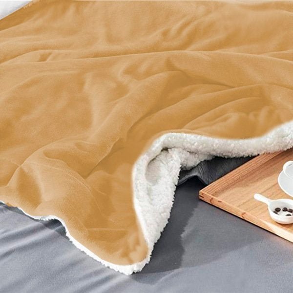 Cobertor Edredom Manta King Microfibra Dupla Face Soft Extra Macia Reversa Carneiro - 5