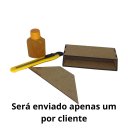 Ver imagem 2 de Eva Flexível 5cm Largura Rodapé Roda Meio 5 MTS Cinza Liso