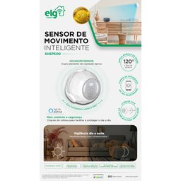 Sensor de Movimento Inteligente, Elg, Shsp500, Wi-fi 2.4ghz, Detecção de Movimentos, Automação - 9