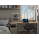 Ver imagem 2 de Coleção 2 montessoriana em MDF branca tx