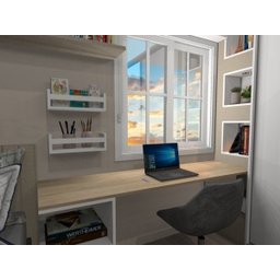 Coleção 2 montessoriana em MDF branca tx - 1