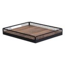 Ver imagem 7 de Mesa de Canto Para Sala Dobrável Com Bandeja Preto Fosco