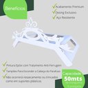 Ver imagem 2 de Suporte Enrolador De Mangueira De Jardim Classic Branco