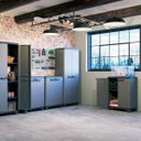 Ver imagem 7 de Armário Multiuso Plástico Stillo Alto Cinza Preto Keter