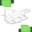 Ver imagem 5 de Suporte Enrolador De Mangueira De Jardim Passaro Branco