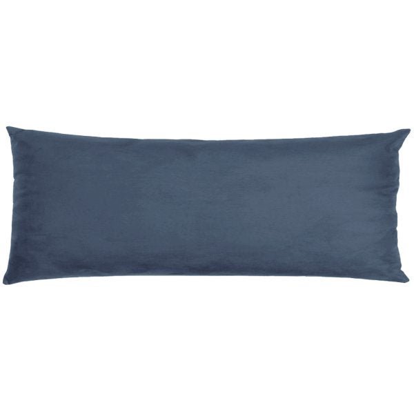 Capa para Travesseiro de Corpo Body Pillow Veludo 40x130cm Azul Tibet - 1