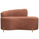 Ver imagem 4 de Sofá Namoradeira Orgânico Grécia 3 Lugares 180cm Bouclê:bouclê Terracota