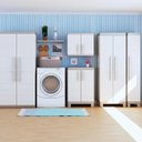 Ver imagem 2 de Armário Baixo Excellence Multiuso Lavanderia Garagem Keter