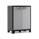 Ver imagem 1 de Armário Baixo Titan Cinza e Preto Keter