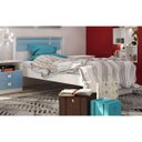 Ver imagem 4 de Cama de Solteiro 8008 Espresso Móveis Branco