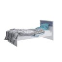 Ver imagem 2 de Cama de Solteiro 8008 Espresso Móveis Branco