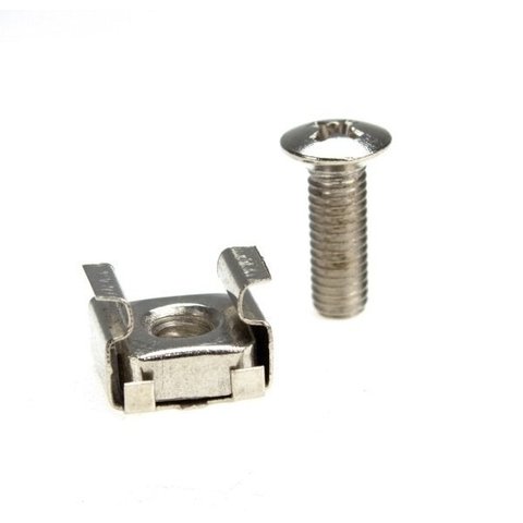 Kit Porca Gaiola + Parafuso para Rack com 50 Peças Speedlan