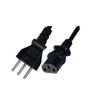 Cabo de Força 3X0,75MM 500V 180° 10A 3 metros Duallux - 1