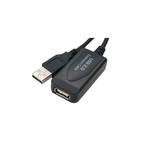 Cabo Extensor USB 2.0 A M X F 10M Roxline - 1