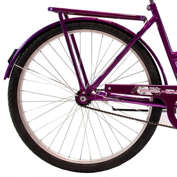Bicicleta Aro 26 Feminina Freio no Pé CP Classic - Violeta - 2
